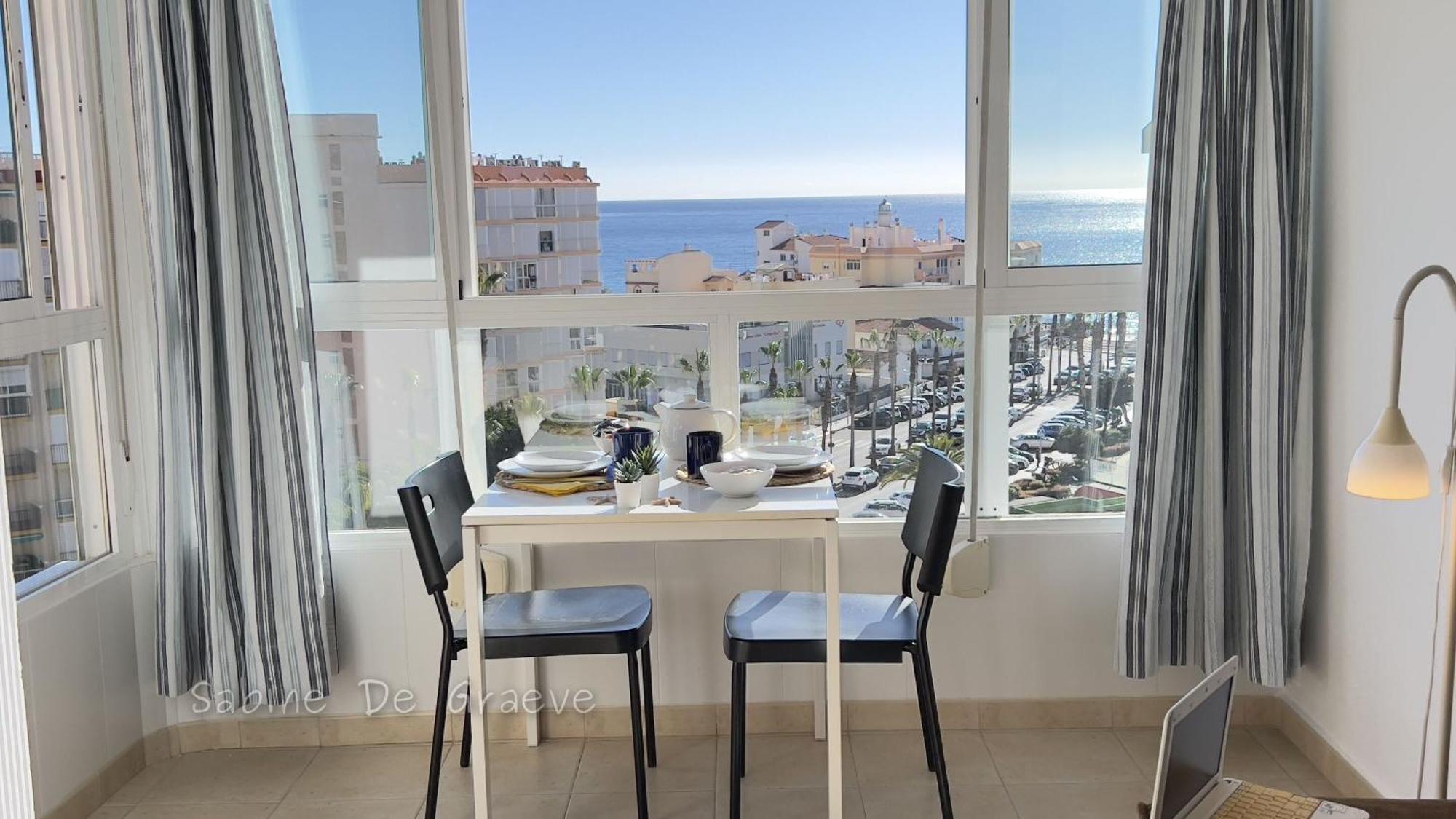 Seaside Apartment For 2 Next To Nerja Pool Carabela-C704 Torrox-Costa Eksteriør bilde